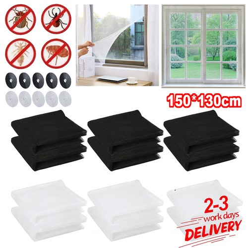 Window Insect Screen Mesh Net Fly Mosquito Bug Netting Moth Cover Invisible Prot
