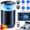 Portable Car Air Humidifier Smart Car Aromatherapy Diffuser Rechargeable 4 Modes 1