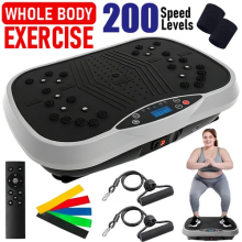 Power Vibration Plate Exercise Body Shaker Massager Vibrating Machine Platform