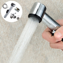 Handheld Shower Head Spray Tap Attachment set Bathroom Faucet Sprayer Sink Hose