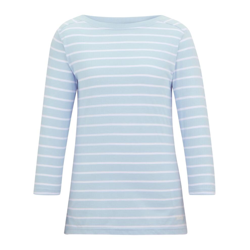 Regatta (8 Uk, Skyway/White) Womens/Ladies Baylette Ii Striped T-Shirt