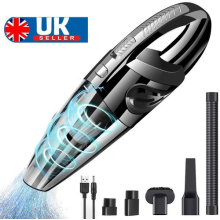 Cordless Wet & Dry Car Vacuum Cleaner Powerful Handheld Rechargeable Home Hair