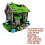 Aquarium Decorations Fish Hideaway House Cave with Realistic Green Moss, (A) 5