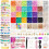 5,300-piece clay bead bracelet making kit, flexible ceramic piece, ceramic bead set 1