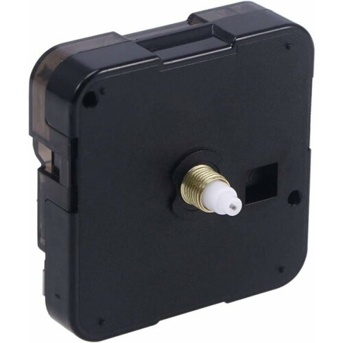 Quartz DIY wall clock movement mechanism, battery powered, silent sweeping motor
