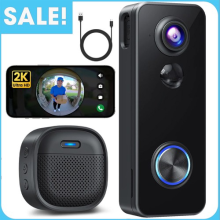 Smart WiFi Wireless Video Doorbell Security Streaming Camera Door Bell Intercom