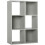 Charles Jacobs (6 White Drawers) Charles Jacobs Grey 6 Cube Open Book Shelf Storage Unit 4
