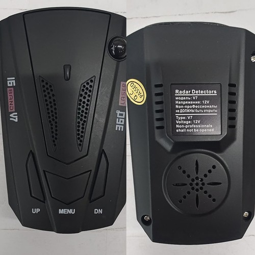 360 Full Band Car Laser Radar Speed Detector Camera Voice Alert Anti-Interferen