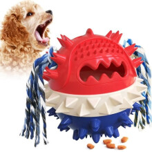 Dog Toy - Tough Dog - Indestructible - Nylon - Rubber - Large