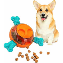 Indestructible Interactive Dog Toy - Kong-Style Intelligence Game - Interactive Ball - Small, Intelligent Activity Toy