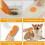 3-in-1 Dampfbürste, wiederaufladbare Katzenbürste mit Sprühknopf, Pflegebürste 4