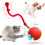 Interactive Ball - HANDEIU - Red - Motion Activated - For Dogs and Cats - Durable and Safe 1