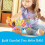 Educational Hedgehog Toy - Blue - Colorful Inserts - Easy Storage 4