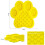 Dog Lick Pad - Silicone - Yellow - Durable - Easy to Clean 2