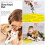 Dog Lick Pad - Silicone - Yellow - Durable - Easy to Clean 3