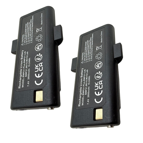 Langlebige wiederaufladbare 2600-mAh-Lithiumbatterien-2 Stück