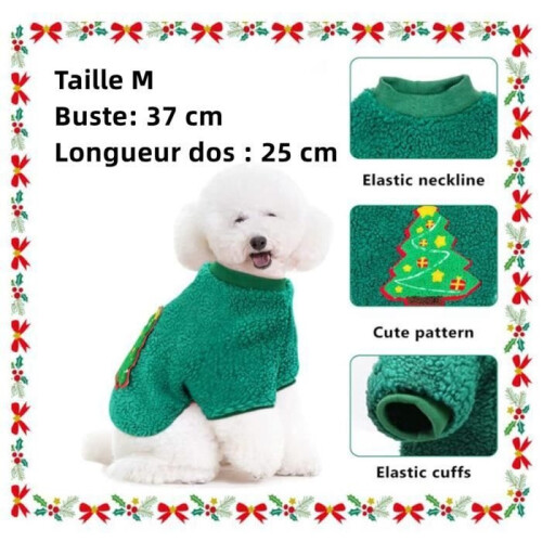 Costume natalizio - Taglia M - Pile - Indumento caldo 1