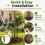 12 Pack Tree Trunk Protector , 37x41.5cm Metal Mesh Tree Guard for Saplings 2