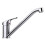 Blanco Daras Polished Chrome Single-Level High Pressure Kitchen Mixer Tap 1