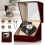 Double Automatic Watch Winder Case Display Box Mute Motor With 2 Rotation Modes 2