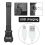 Tactical LED USB Rechargeable Super Bright Zoomable Torch Flashlight Lamp Bright 2