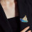Creatieve Legering Emaille Schip Broche Pin Elegante Glazuur 10