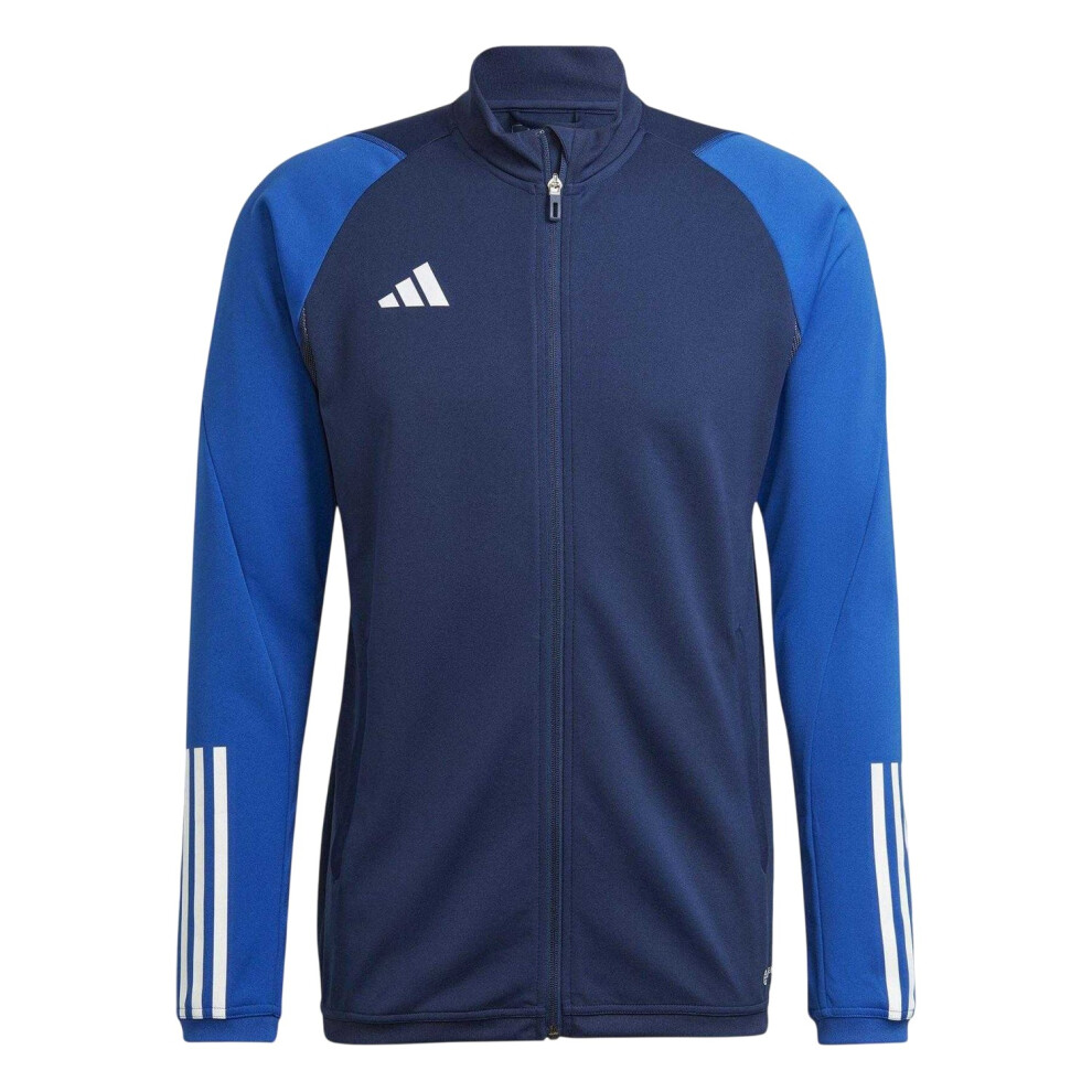 Adidas (M, Team Navy Blue) Mens Tiro 23 Competition Zipped Tracksuit Top