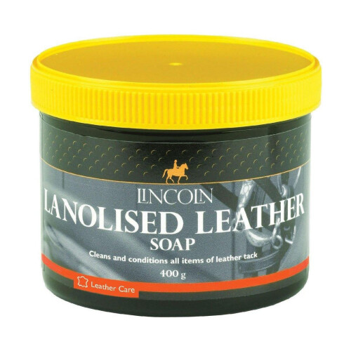 (200g, May Vary) Lincoln Lanolised Leather Soap