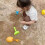 ensemble de jouets de sable vibrant 8PCS pour la plage-Rose 10
