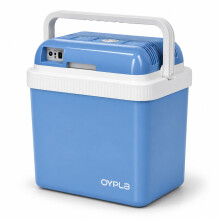 Oypla 24L 240V AC & 12V DC Coolbox Hot Cold Portable Electric Picnic Box