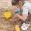 ensemble de jouets de sable vibrant 8PCS pour la plage-Rose 9