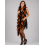 Black Orange Feather Boa 45g 2m 2