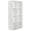 Charles Jacobs (No Drawers) Charles Jacobs White 8 Cube Open Book Shelf Storage Unit 5
