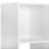 Charles Jacobs (No Drawers) Charles Jacobs White 8 Cube Open Book Shelf Storage Unit 6