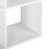 Charles Jacobs (No Drawers) Charles Jacobs White 8 Cube Open Book Shelf Storage Unit 9