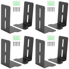 8X Sound Bar Wall Brackets Easy to Install Anti-Drop Wall Shelf Holder, Universal Soundbar Speaker Mounting Bracket