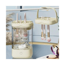 Nettoyeur de pinceaux de maquillage - OEM - 3 en 1 - Stérilisation UV - Portable - USB