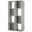 Charles Jacobs (No Drawers) Charles Jacobs Grey 8 Cube Open Book Shelf Storage Unit 3