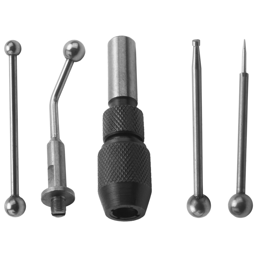 Wiggler & Center Finder Set Work Centre Finding Run Out Concentrical Align 5 Pcs Set 6031663549074