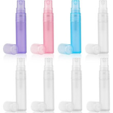Lot de 8 flacons vaporisateurs de parfum de 5 ml, vaporisateurs portables rechargeables.