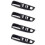 4X Side Grab Handle Carbon Fiber Door Window  Control Panel Cover Trims Frame for  MK5  5 2005-2009 1
