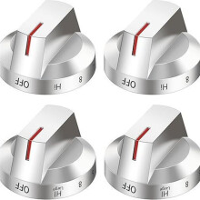 5pcs DG94-03500AA DG94-03500AU Gas Stove Knobs Replacements,Gas Range Control Knob Replacement for