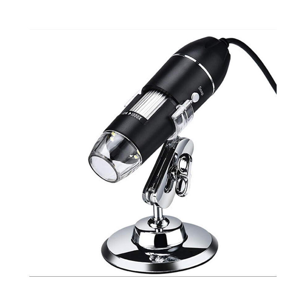 (1600X) Adjustable Digital Micro Usb Electron Microscope Magnifier With Stand Dark 113121920307