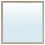 IKEA NYPONBUSKE Grey-Beige Mirror 65x65cm 1