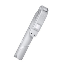 Perche à selfie Bluetooth avec trépied, 71 cm (28 pouces), pliable et extensible, pour téléphone portable, avec déclencheur à distance