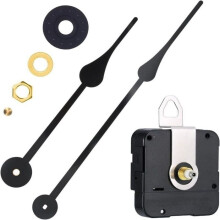 Mouvement d'horloge à quartz - AIMOONSA - 55 x 55 x 16 mm - Aiguilles 242/189 mm - pour horloge de 56 cm