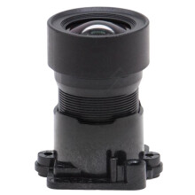 1/1.8" 8MP F1.0 Aperture M16 Camera Star Lens, 10mm CCTV Lens for Network Cameras, Infrared Filter