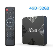 IPTV-Box Android 12.0 TV-Box 4GB + 32GB ROM 4K WiFi 2,4GHz Mini Smart TV-Box Multimedia-Player