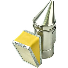 Imkereiausrüstung, Bienenstock, Imkersmoker mit Hitzeschild