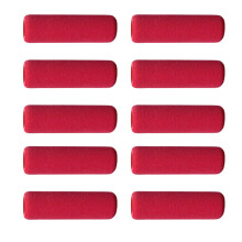 10 pièces porte-crayons poignées pour stylos crayons-Rouge